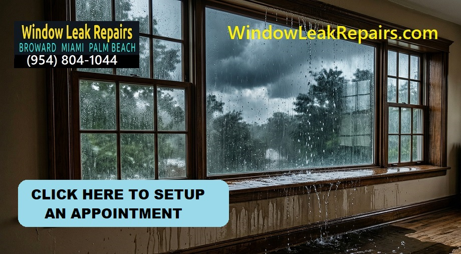 Boynton Beach window caulking and leak repairs for Boynton beach residents